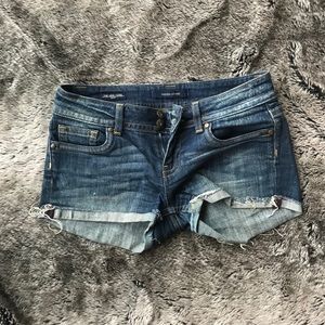 Vigoss Studio Dark Wash Jean Shorts